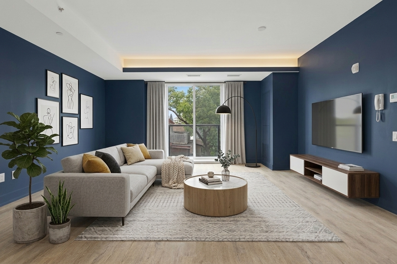 After living-room 1