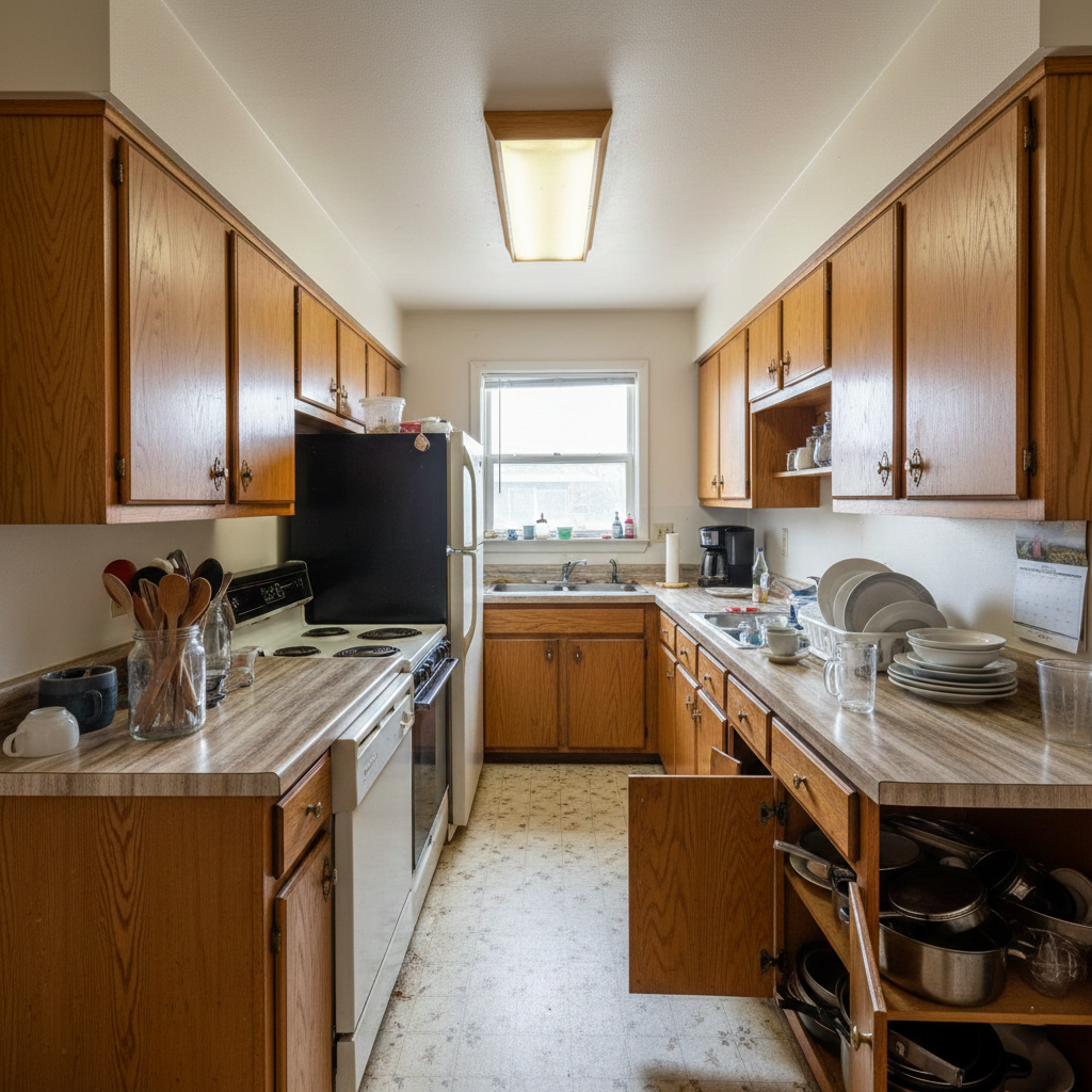 Before kitchen