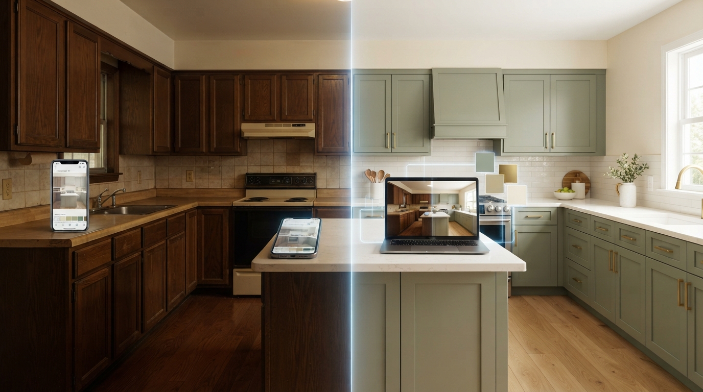 AI Kitchen Colour Ideas: Try Modern Kitchen Colours With AI